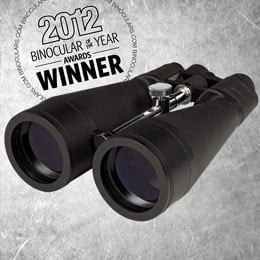 Binoculars.com's Best Astronomy Binocular 2012 - Zhumell 20x80 SuperGiant Binoculars