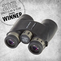 Binoculars.com's Reviewer's Choice Award 2012 - Zhumell 10x42 Short Barrel Waterproof Binoculars