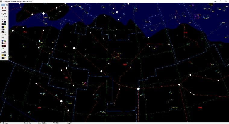 Touring the Universe Through Binoculars Atlas (TUBA)