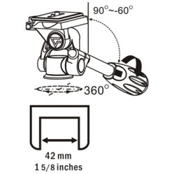 Vanguard PH-242 window clamp