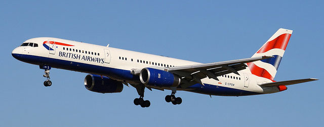 Plane Spotting - British Airways Boeing 757-236