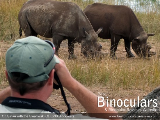 On Safari with Swarovski CL 8x30 Binoculars