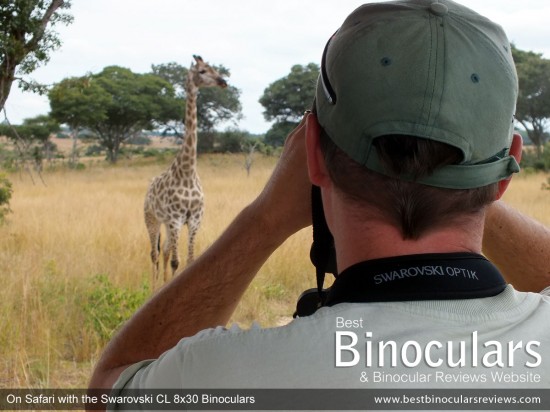 On Safari with Swarovski CL 8x30 Binoculars