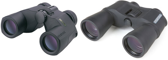 Pentax PCF WP II 8x40 vs Pentax 12x50 XCF Binoculars