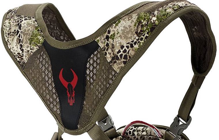 Shoulder Padding on the Badlands Bino C Harness