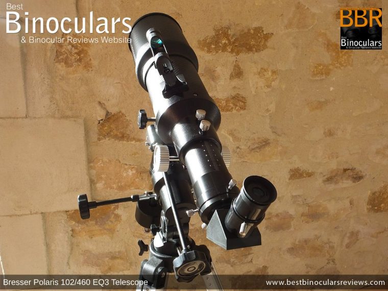 BRESSER Polaris 102/460 EQ3 Telescope with an Equatorial Mount 