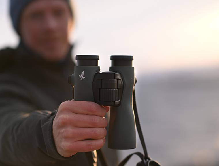 Swarovski NL Pure Binoculars - Hand Holding, Main Image