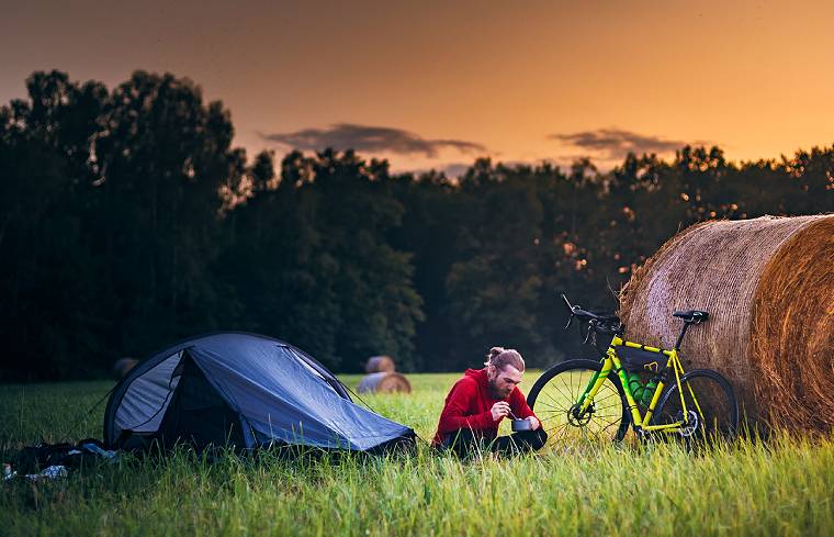 Bikepacking Camping