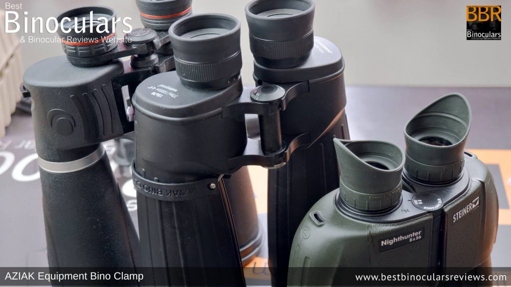 AZIAK Equipment Bino Clamp on Large Binoculars
