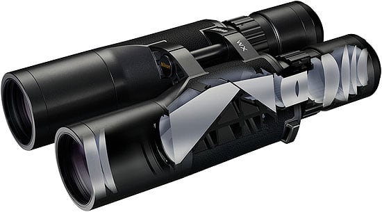 Abbe-Koenig prism equiped Nikon WX binoculars
