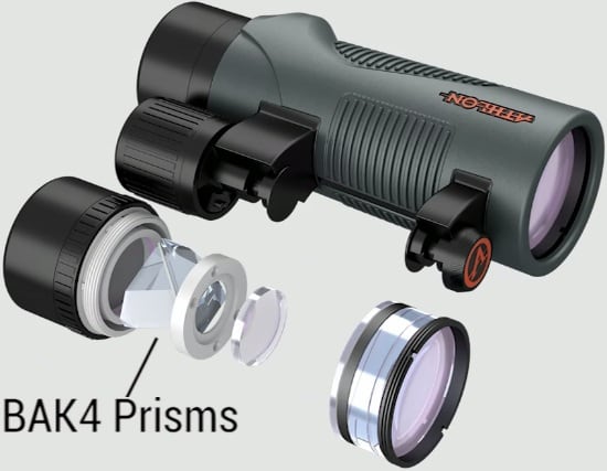 Athlon BaK-4 Roof Prisms with Phase Correction Coatings