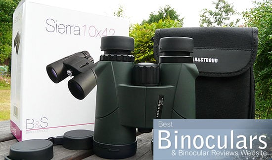 Barr & Stroud Sierra 10x42 Binoculars including carry case