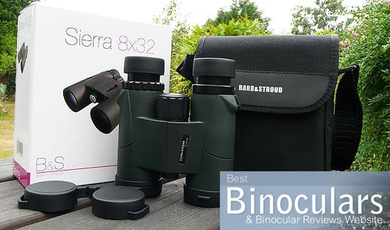 Barr & Stroud Sierra 8x32 Binoculars including carry case