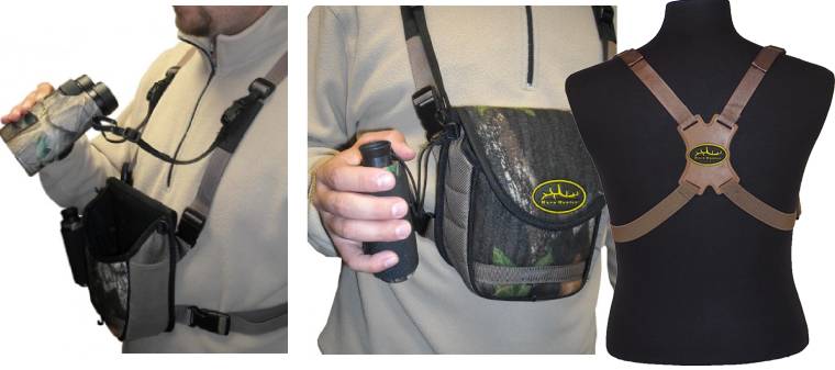 binocular harness with rangefinder binocular harness with rangefinder