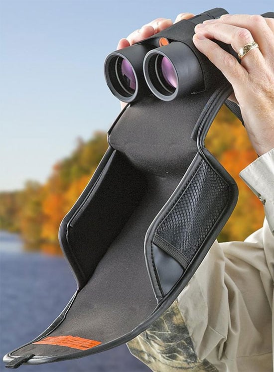 Glassing with the Carson BinoArmor Deluxe Case attached
