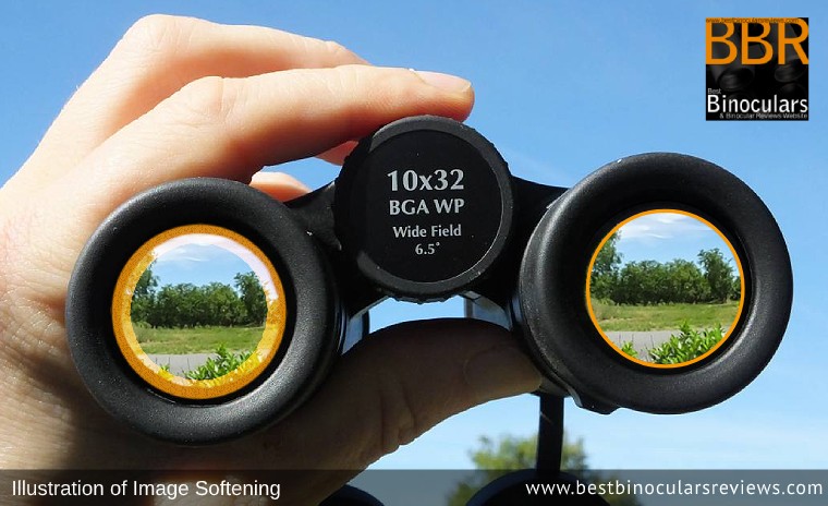 Binoculars: Softening around the edges of the view