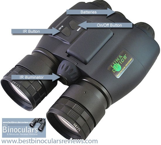 The Luna Optics LN-SB50 Night Vision Binoculars