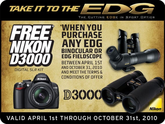 Nikon Take it to the EDG Promotion Banner