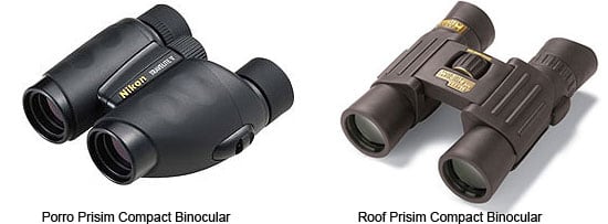 Porro vs Roof Prism Compact Binoculars