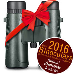 Winner Best Value Binocular 2016, the Hawke Endurance ED 8x42 Binoculars