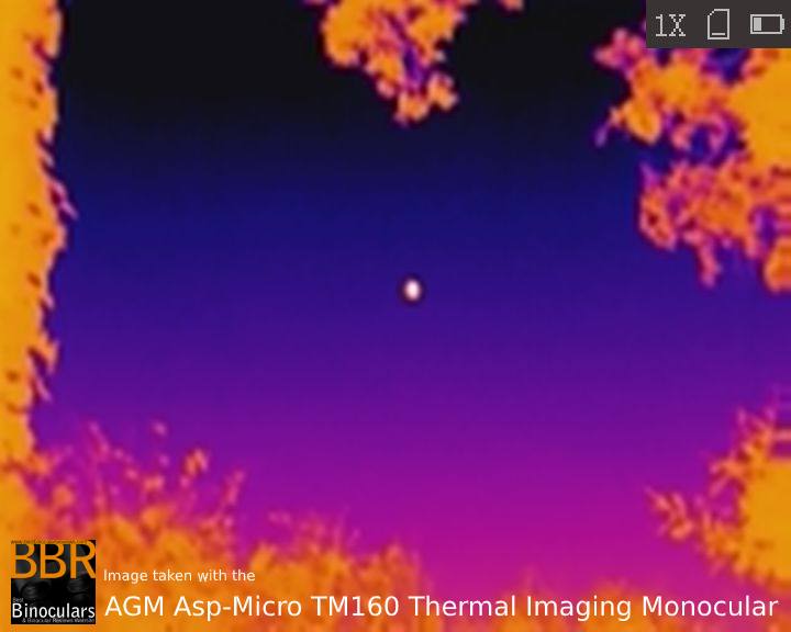 Sample Photo taken with the AGM Asp-Micro TM160 Thermal Imaging Monocular at Night