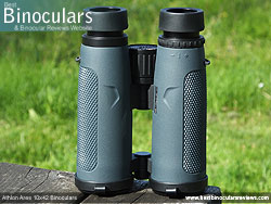 Underside of the Athlon Ares 10x42 Binoculars