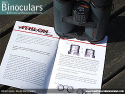 Instruction Manual for the Athlon Ares 10x42 Binoculars