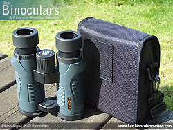 Rear view of the Carry Case & Athlon Argos 8x42 Binoculars