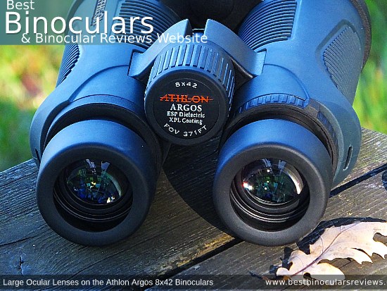 42mm Objective Lenses on the Athlon Argos 8x42 Binoculars