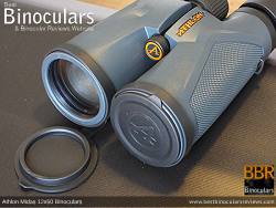 Lens Covers on the Athlon Midas 12x50 Binoculars
