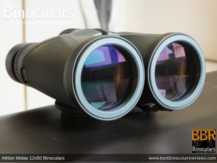 Objective Lenses on the Athlon Midas 12x50 Binoculars