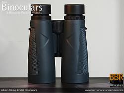 Underside of the Athlon Midas 12x50 Binoculars