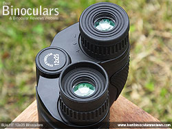 Fold Up/down Eyecups on the Bijia 12x25 Binoculars