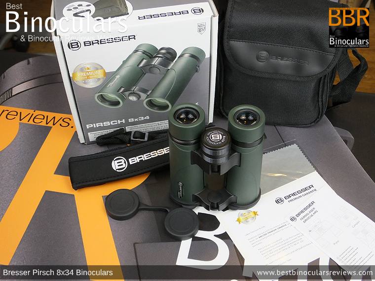 Accessories for the Bresser Pirsch 8x34 Binoculars