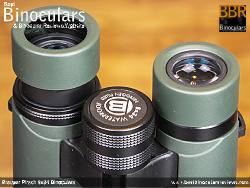 Eyecups on the Bresser Pirsch 8x34 Binoculars