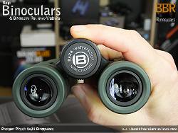 Focus Wheel on the Bresser Pirsch 8x34 Binoculars