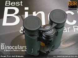 Rain Guard on the Bresser Pirsch 8x34 Binoculars