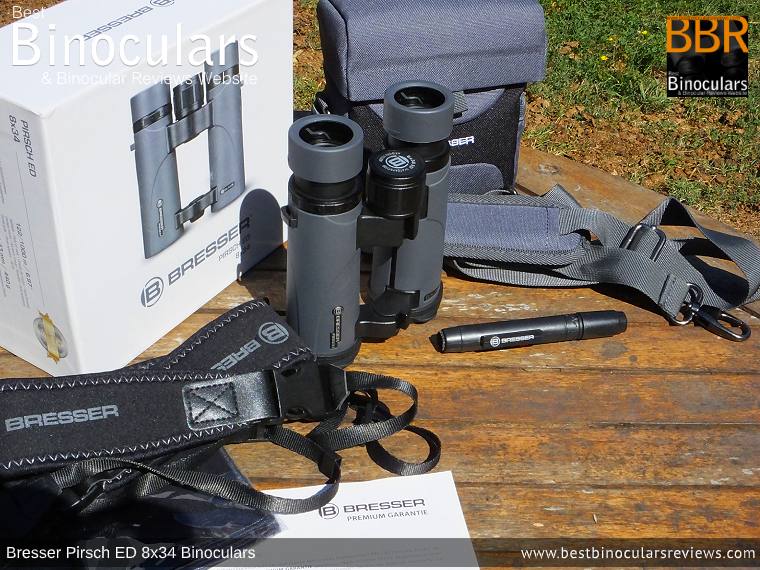 Accessories for the Bresser Pirsch ED 8x34 Binoculars