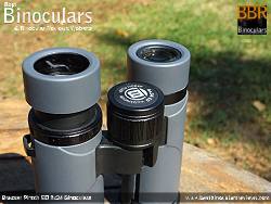 Eyecups on the Bresser Pirsch ED 8x34 Binoculars