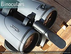 Underside the Bresser Pirsch ED 8x56 Binoculars