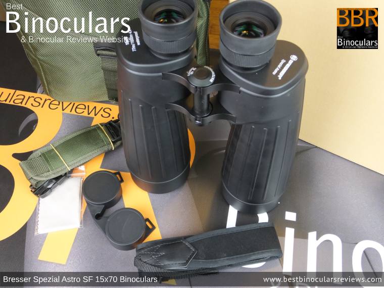 Bresser Spezial Astro SF 15x70 Binoculars and Accessories