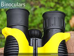 Diopter Adjustment on the Snypex Knight D-ED 10x32 Binoculars