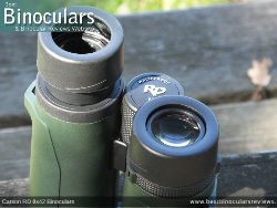 Eyecups on the Carson RD 8x42 Binoculars