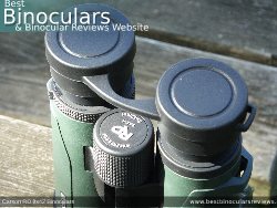 Rain Guard on the Carson RD 8x42 Binoculars