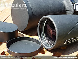 Lens Covers on the Celestron Echelon 20x70 Binoculars