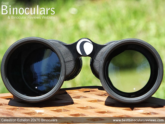 70mm Objective Lenses on the Celestron Echelon 20x70 Binoculars