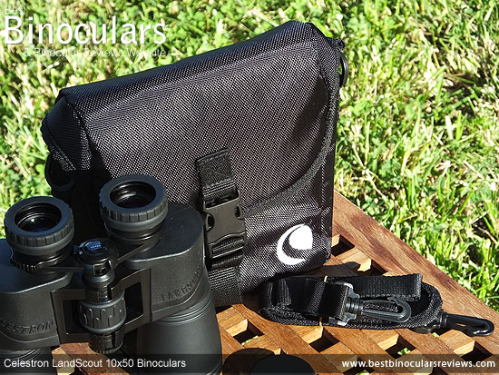 Carry case for the Celestron LandScout 10x50 Binoculars