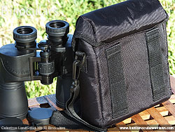 Rear of the Celestron Cavalry Carry Case