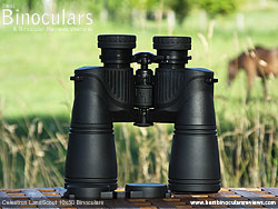 Rear of the Celestron LandScout 10x50 Binoculars