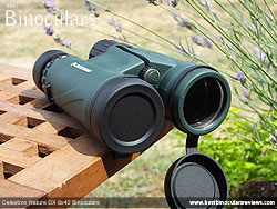 Lens Covers on the Celestron Nature DX 8x42 Binoculars